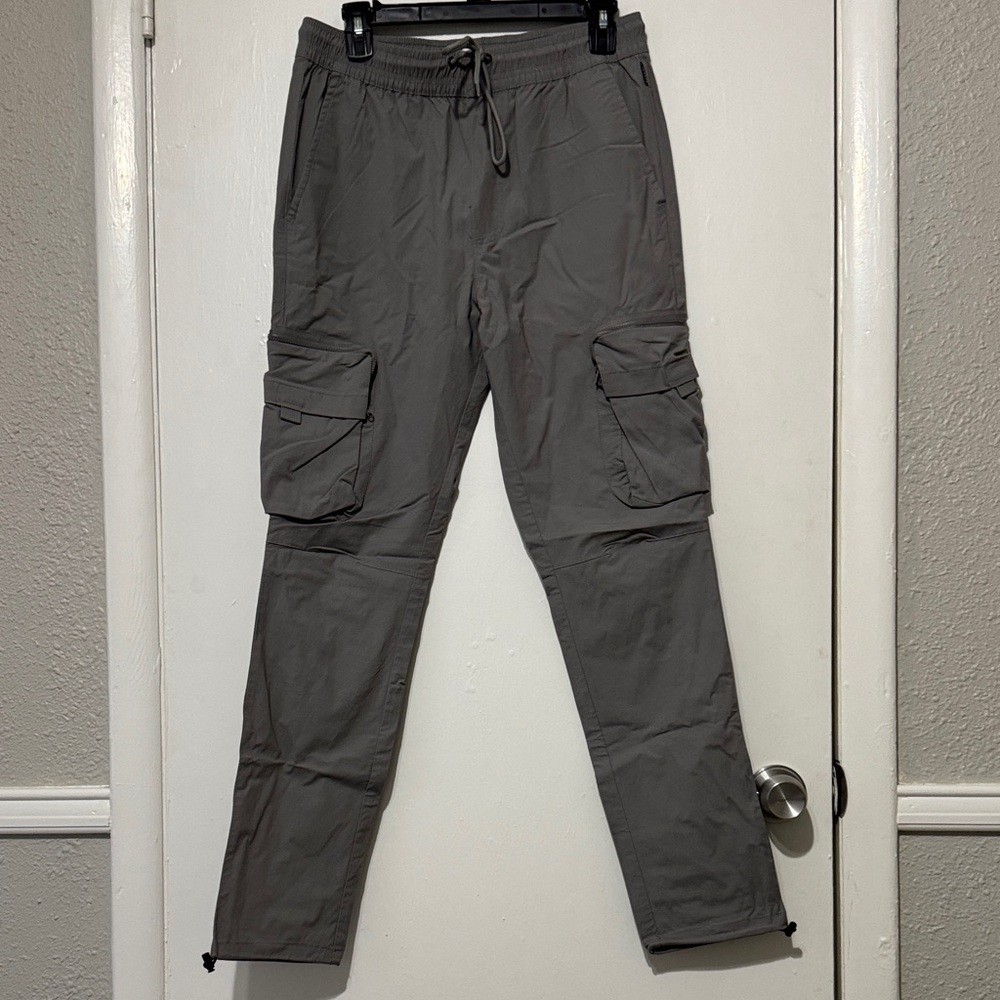 PacSun Gray Slim Cargo Pants